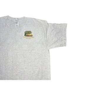 Chickee on the Beach 1972-2006 Gray Embroidered Shirt Size L